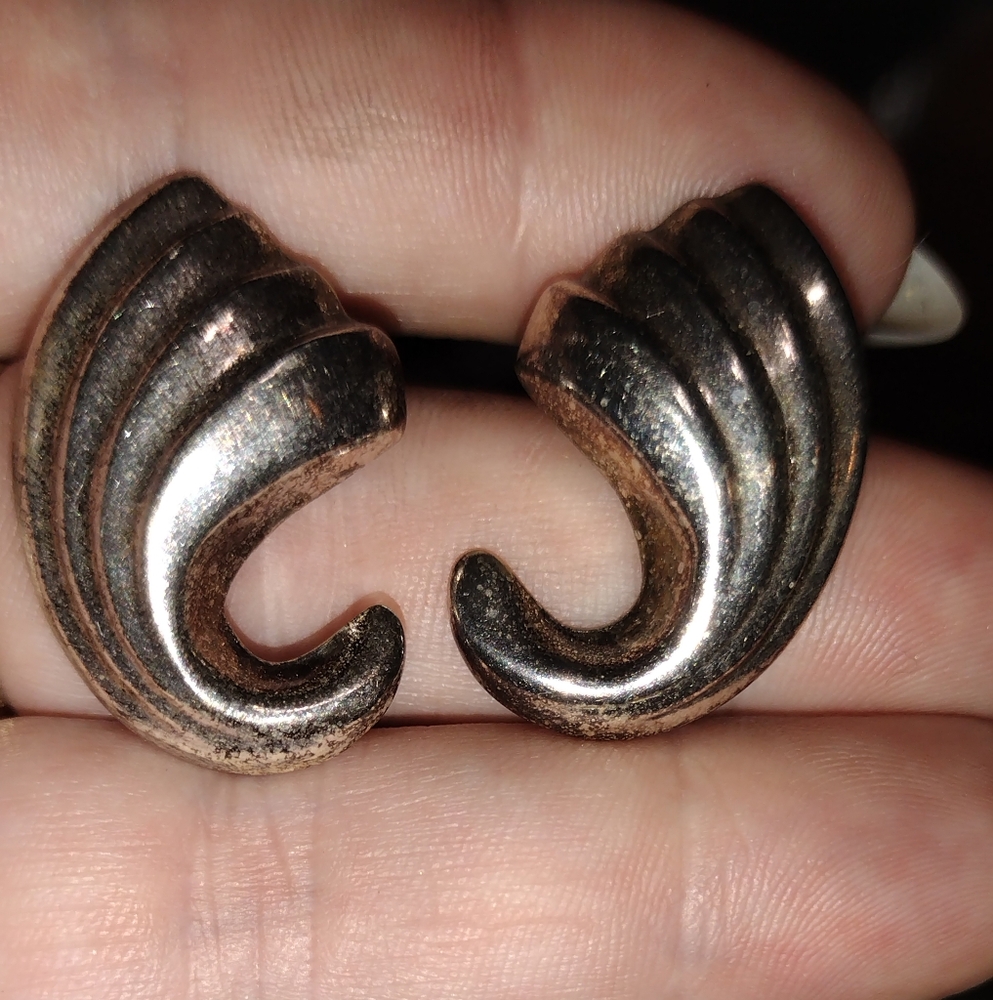 Vintage 925 Sterling Silver Earrings